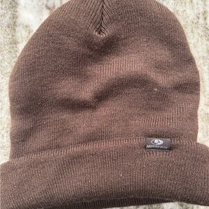 Mossy Oak Classic Brown Knit Hat